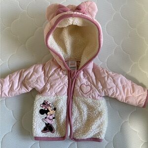 Disney Minnie Mouse Quilted Jacket 6-9 Months